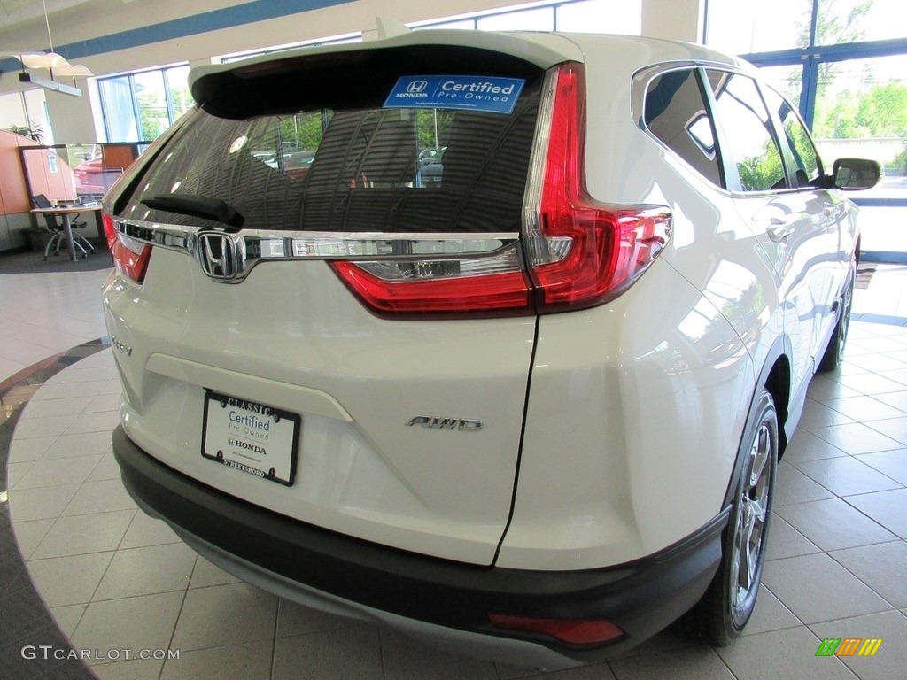 2018 CR-V EX-L AWD - White Diamond Pearl / Ivory photo #10