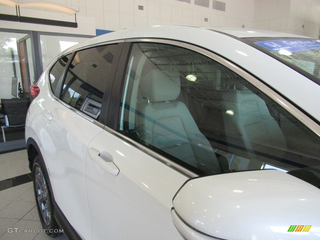 2018 CR-V EX-L AWD - White Diamond Pearl / Ivory photo #11