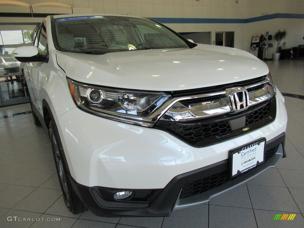 2018 CR-V EX-L AWD - White Diamond Pearl / Ivory photo #12
