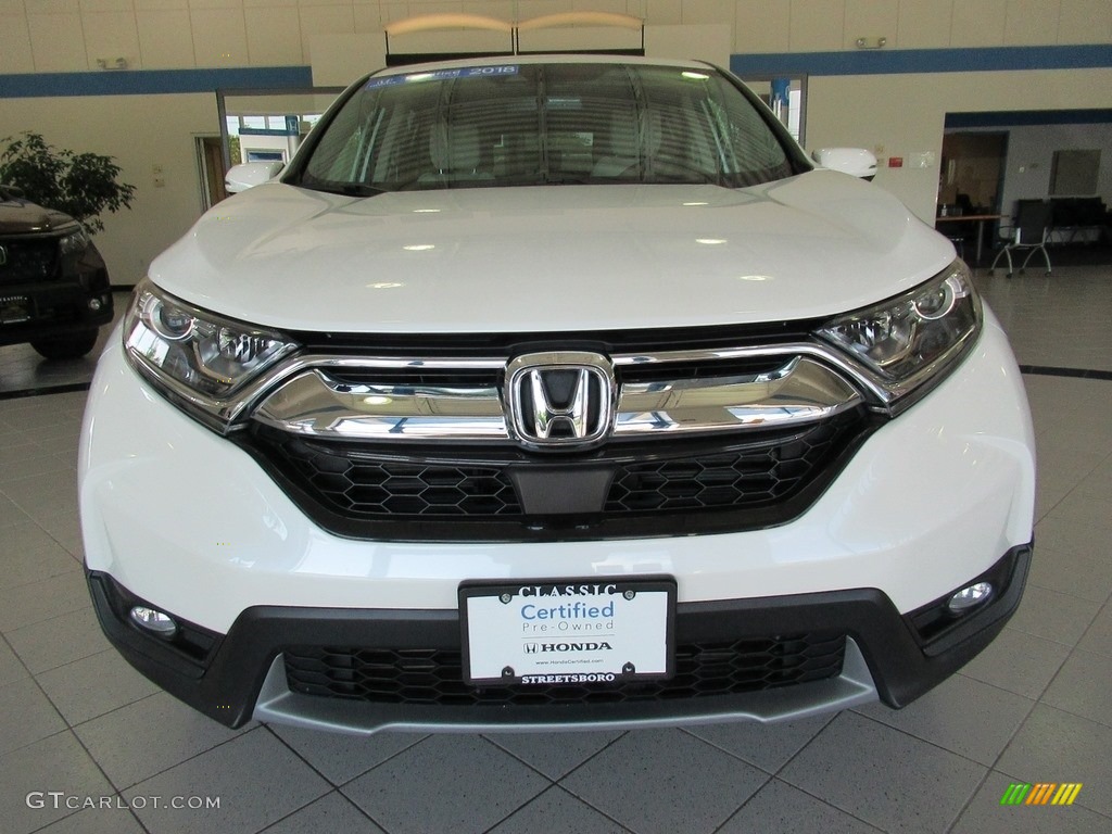 2018 CR-V EX-L AWD - White Diamond Pearl / Ivory photo #13