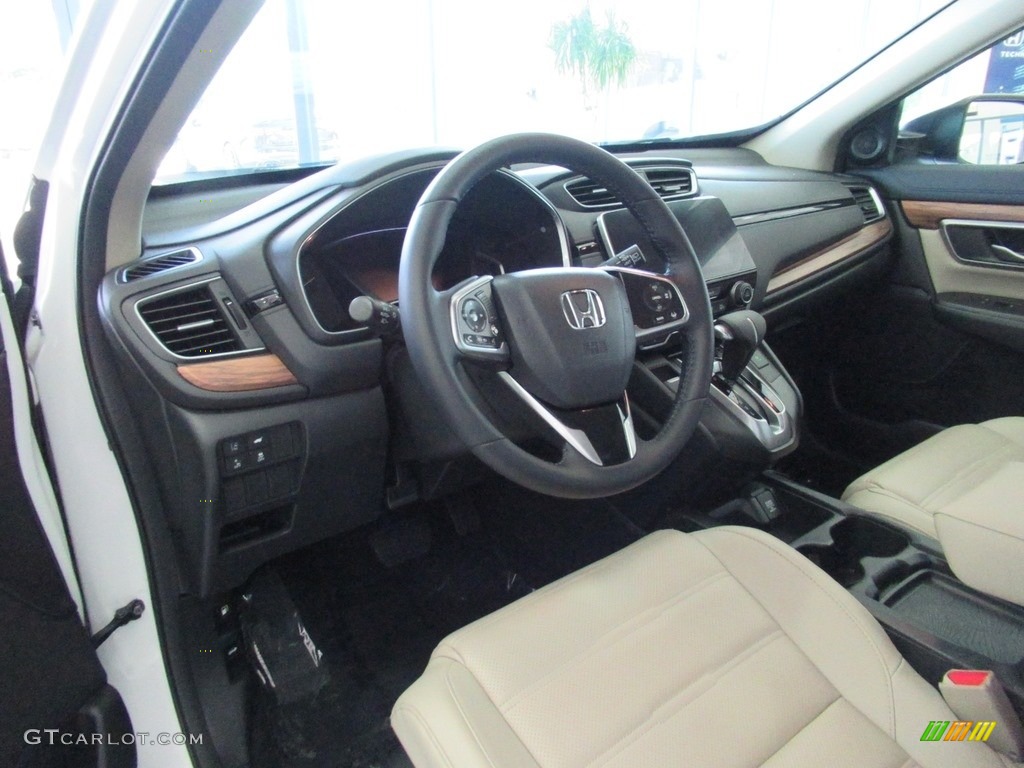 2018 CR-V EX-L AWD - White Diamond Pearl / Ivory photo #15