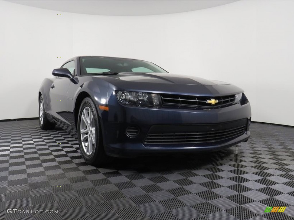 2015 Camaro LS Coupe - Blue Velvet Metallic / Black photo #1