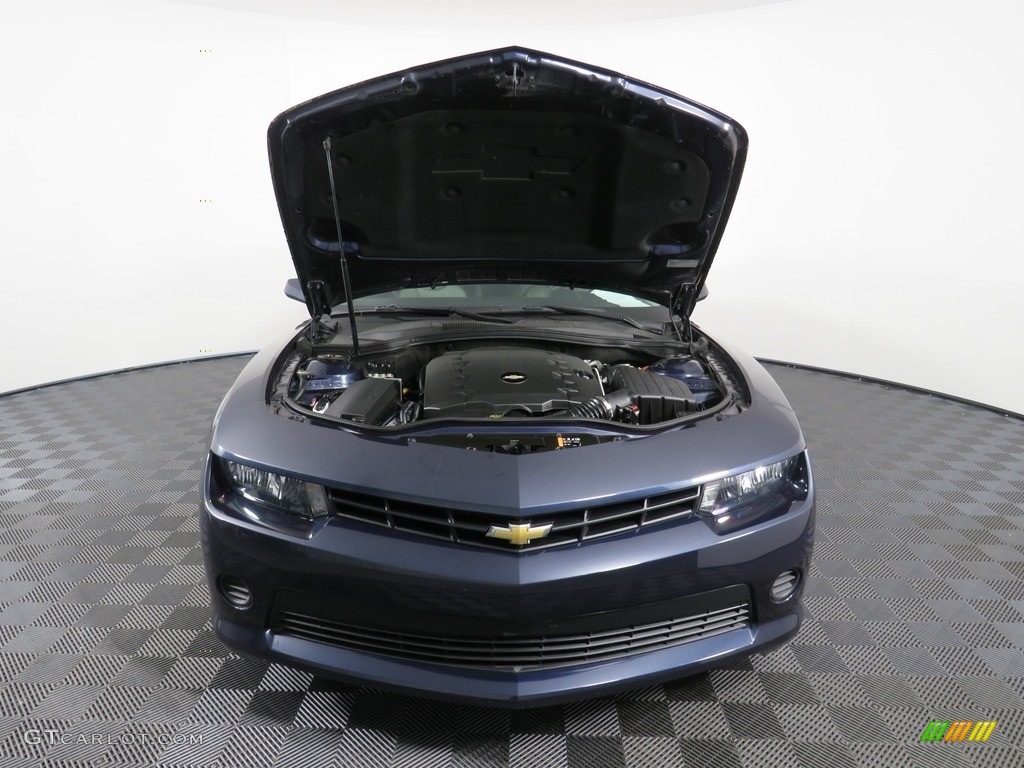 2015 Camaro LS Coupe - Blue Velvet Metallic / Black photo #6