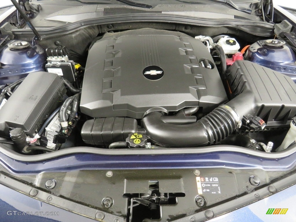 2015 Camaro LS Coupe - Blue Velvet Metallic / Black photo #7