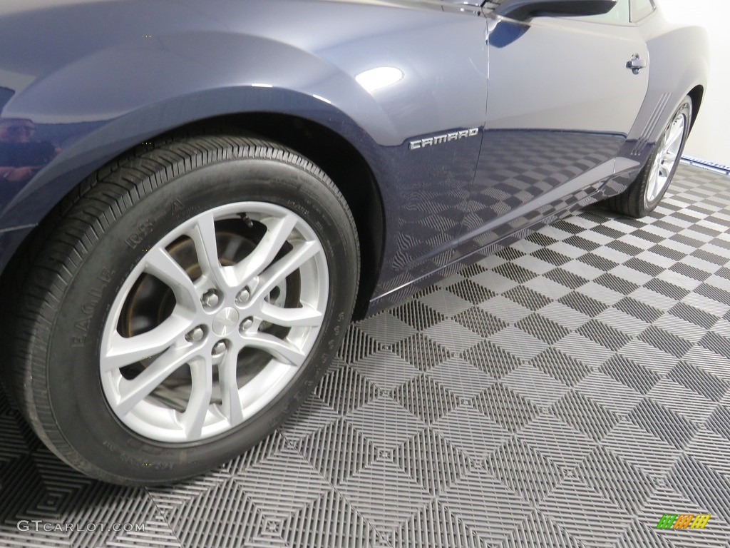 2015 Camaro LS Coupe - Blue Velvet Metallic / Black photo #9