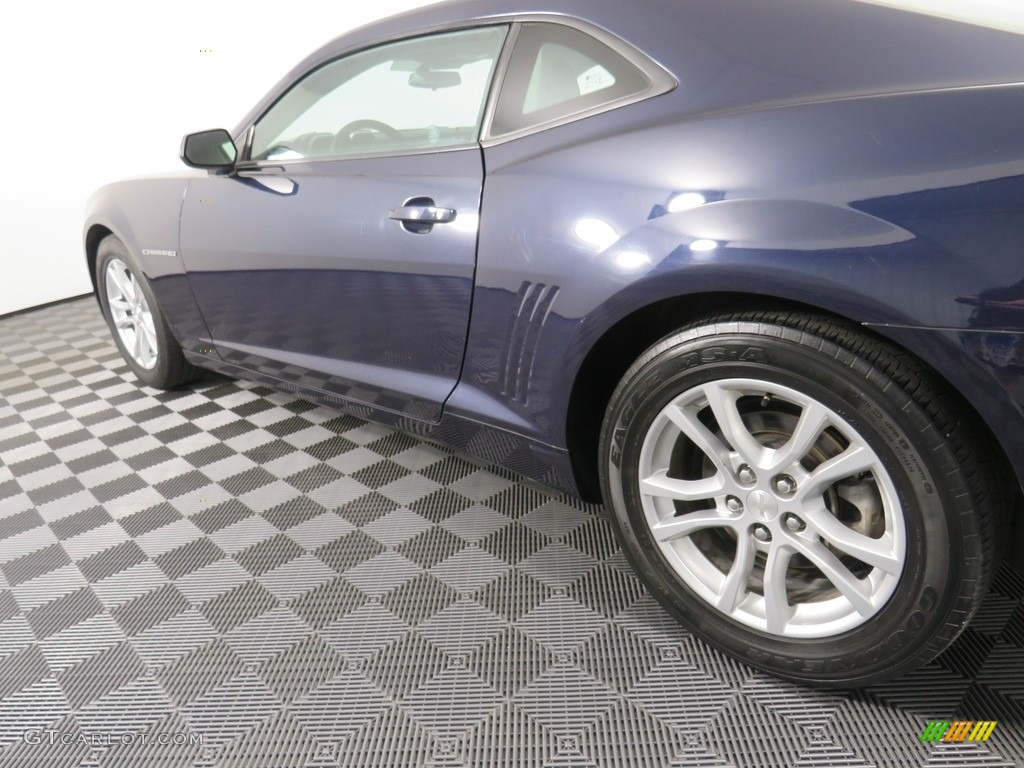 2015 Camaro LS Coupe - Blue Velvet Metallic / Black photo #10