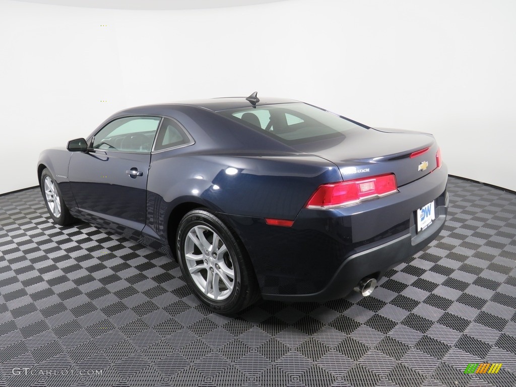 2015 Camaro LS Coupe - Blue Velvet Metallic / Black photo #11