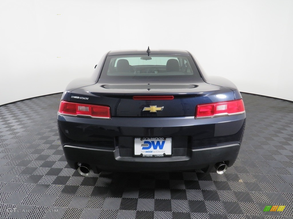 2015 Camaro LS Coupe - Blue Velvet Metallic / Black photo #12