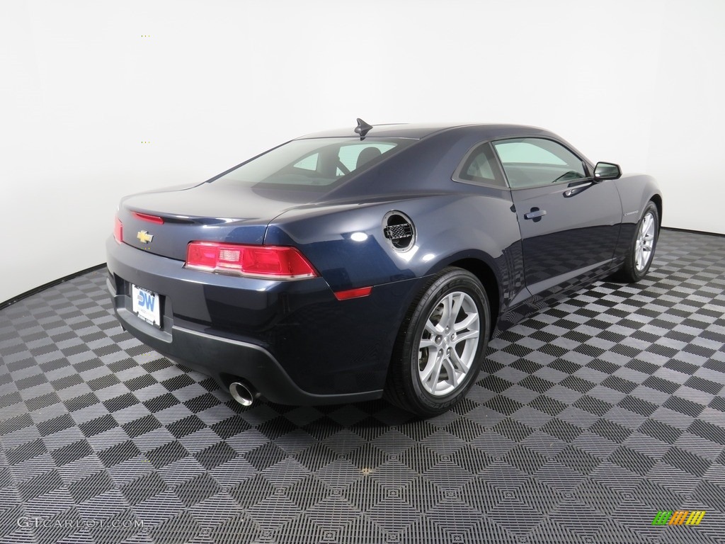 2015 Camaro LS Coupe - Blue Velvet Metallic / Black photo #15