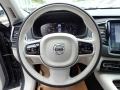 2018 Volvo XC90 Blonde Interior Steering Wheel Photo