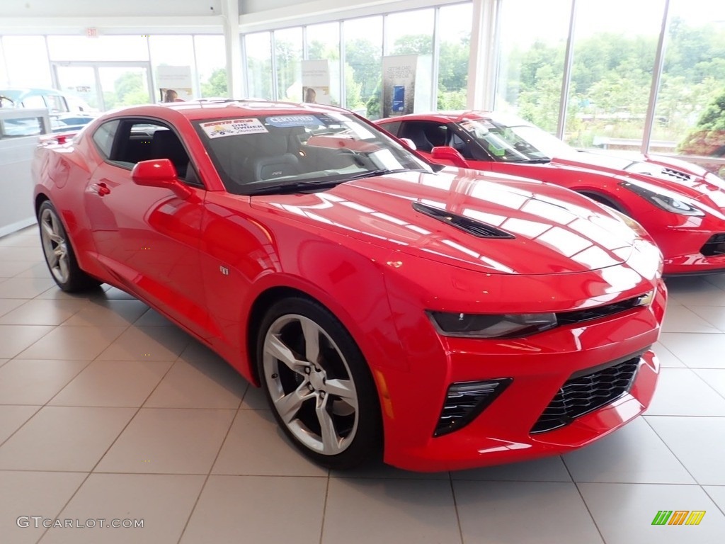 2016 Camaro SS Coupe - Red Hot / Jet Black photo #6