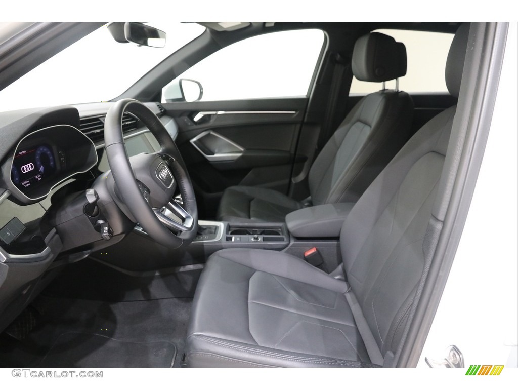 Black Interior 2019 Audi Q3 Premium quattro Photo #138243308