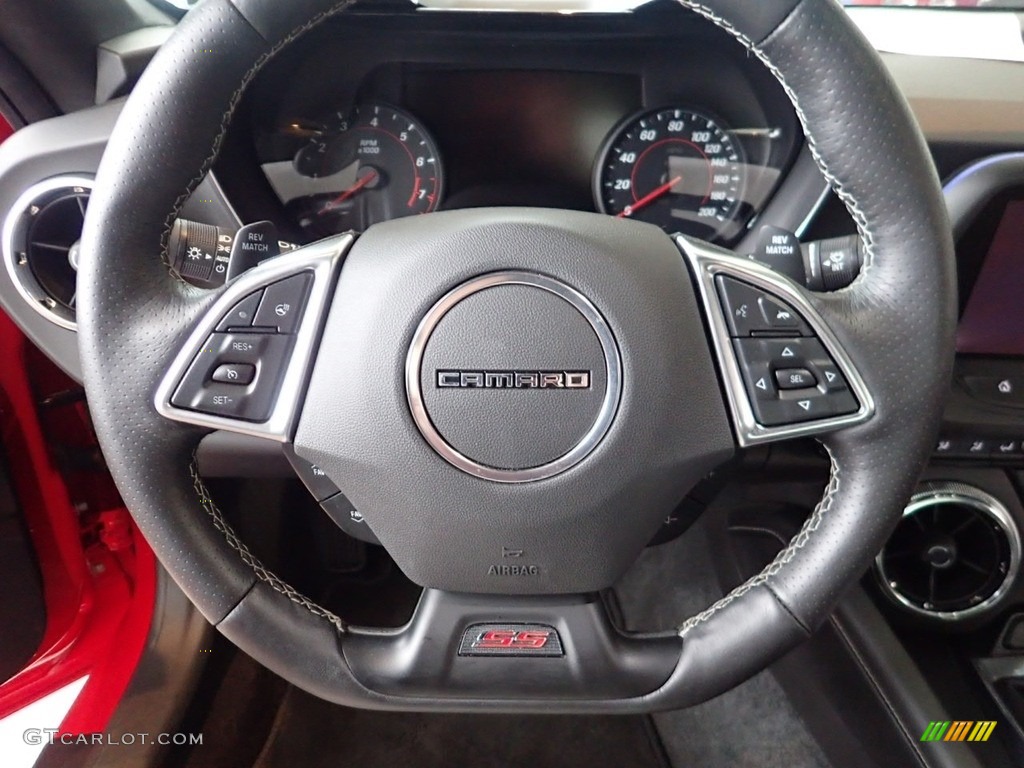 2016 Camaro SS Coupe - Red Hot / Jet Black photo #25