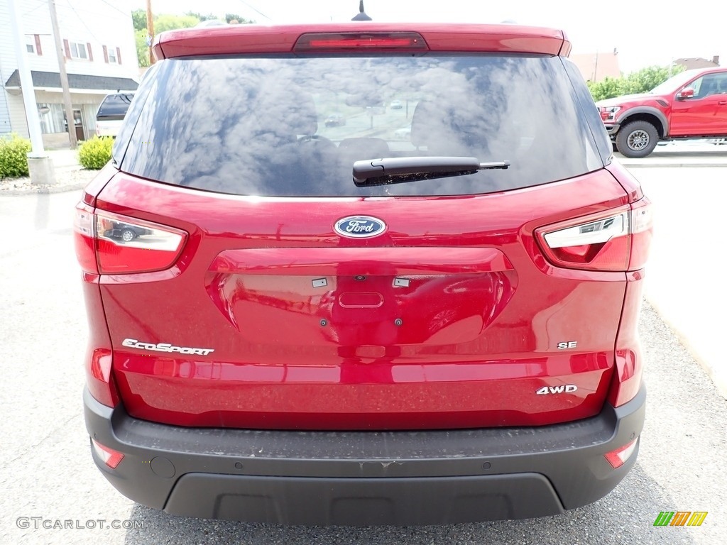 2020 EcoSport SE 4WD - Ruby Red Metallic / Ebony Black photo #4