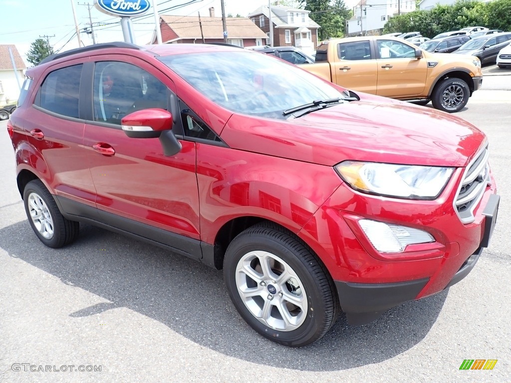 2020 EcoSport SE 4WD - Ruby Red Metallic / Ebony Black photo #8