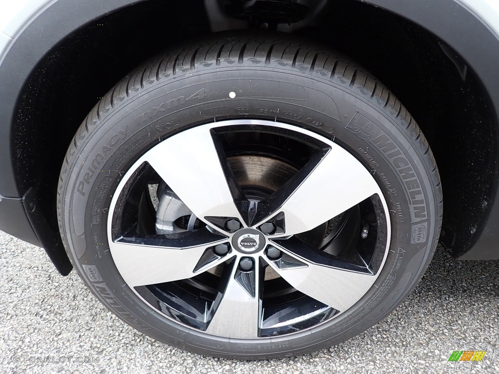 2020 XC40 T5 Momentum AWD - Ice White / Blond/Charcoal photo #6