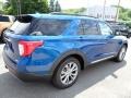 2020 Atlas Blue Metallic Ford Explorer XLT 4WD  photo #6