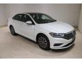 2019 Pure White Volkswagen Jetta SE  photo #1