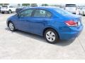 Dyno Blue Pearl - Civic LX Sedan Photo No. 6