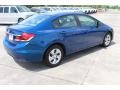 Dyno Blue Pearl - Civic LX Sedan Photo No. 8