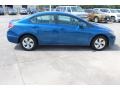 Dyno Blue Pearl - Civic LX Sedan Photo No. 9