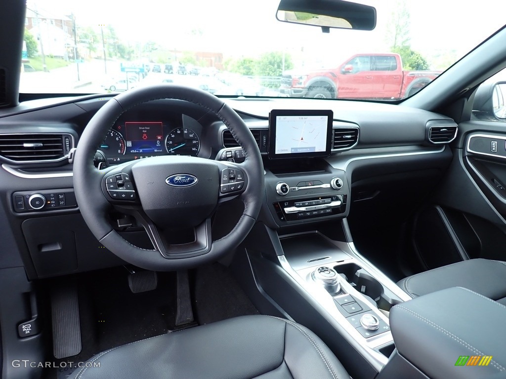 2020 Explorer XLT 4WD - Atlas Blue Metallic / Ebony photo #13