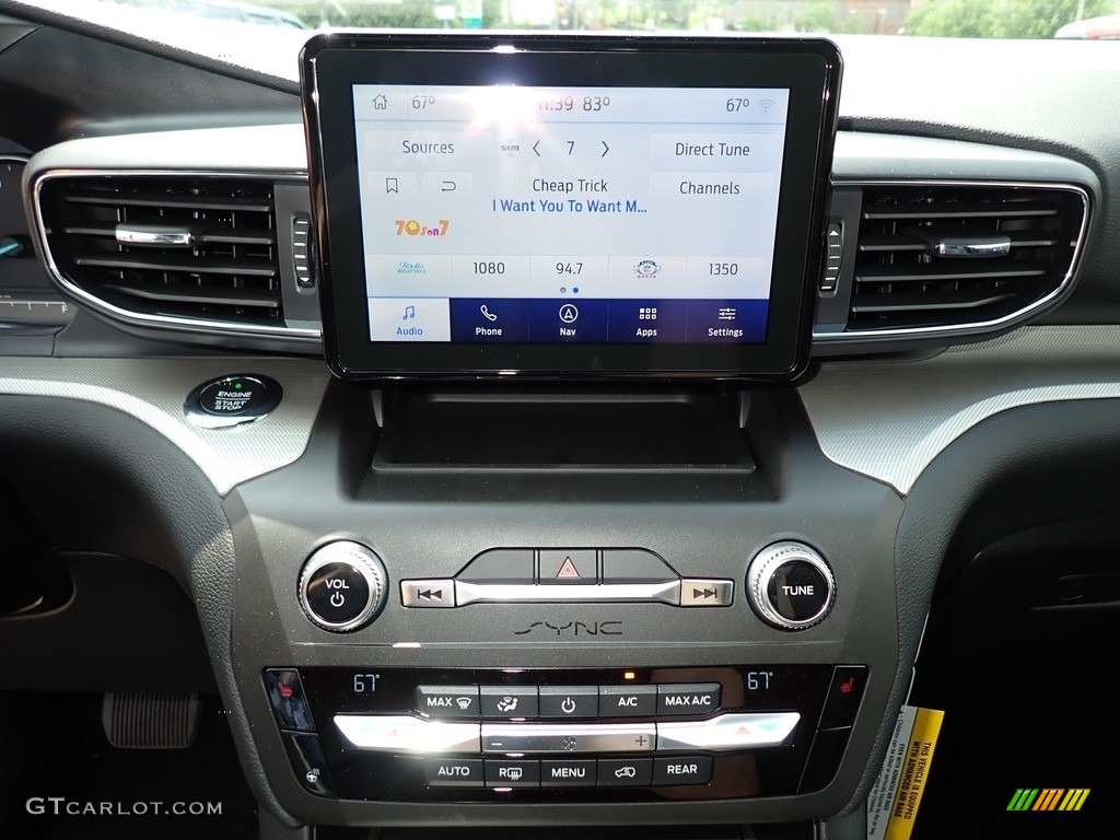 2020 Explorer XLT 4WD - Atlas Blue Metallic / Ebony photo #20