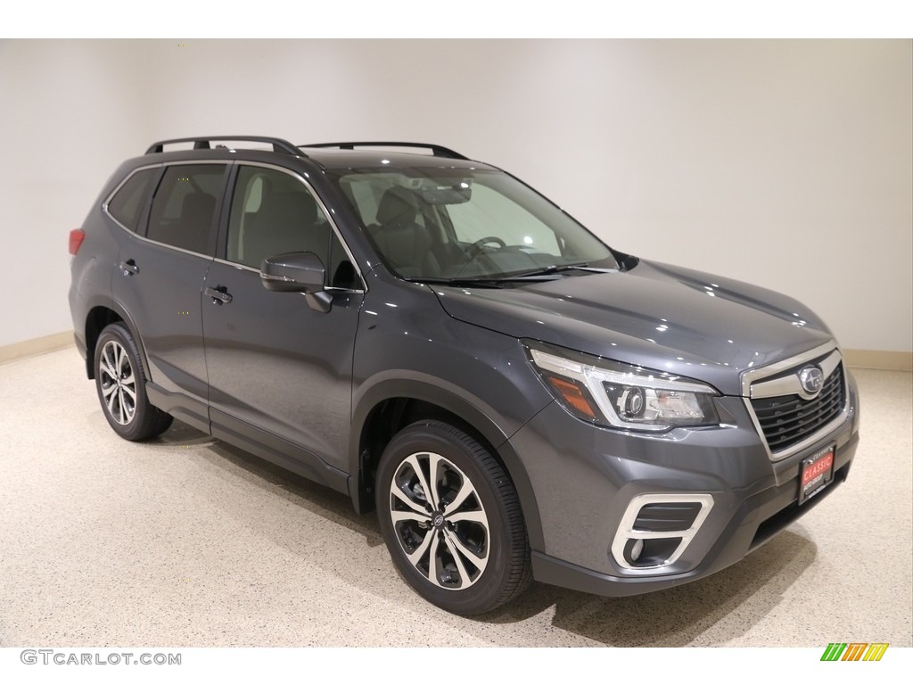 2020 Forester 2.5i Limited - Magnetite Gray Metallic / Gray photo #1