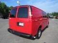 2015 Red Hot Chevrolet Express 3500 Cargo WT  photo #3