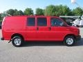 2015 Red Hot Chevrolet Express 3500 Cargo WT  photo #5