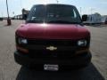 2015 Red Hot Chevrolet Express 3500 Cargo WT  photo #7