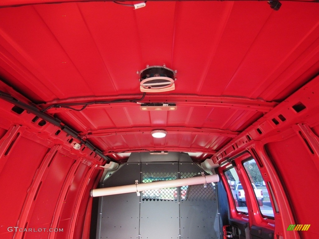 2015 Express 3500 Cargo WT - Red Hot / Medium Pewter photo #14