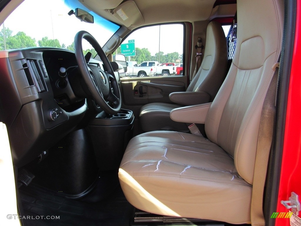 2015 Chevrolet Express 3500 Cargo WT Front Seat Photo #138245426