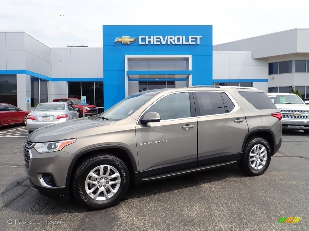 2018 Traverse LT AWD - Pepperdust Metallic / Dark Atmosphere/Medium Ash Gray photo #1