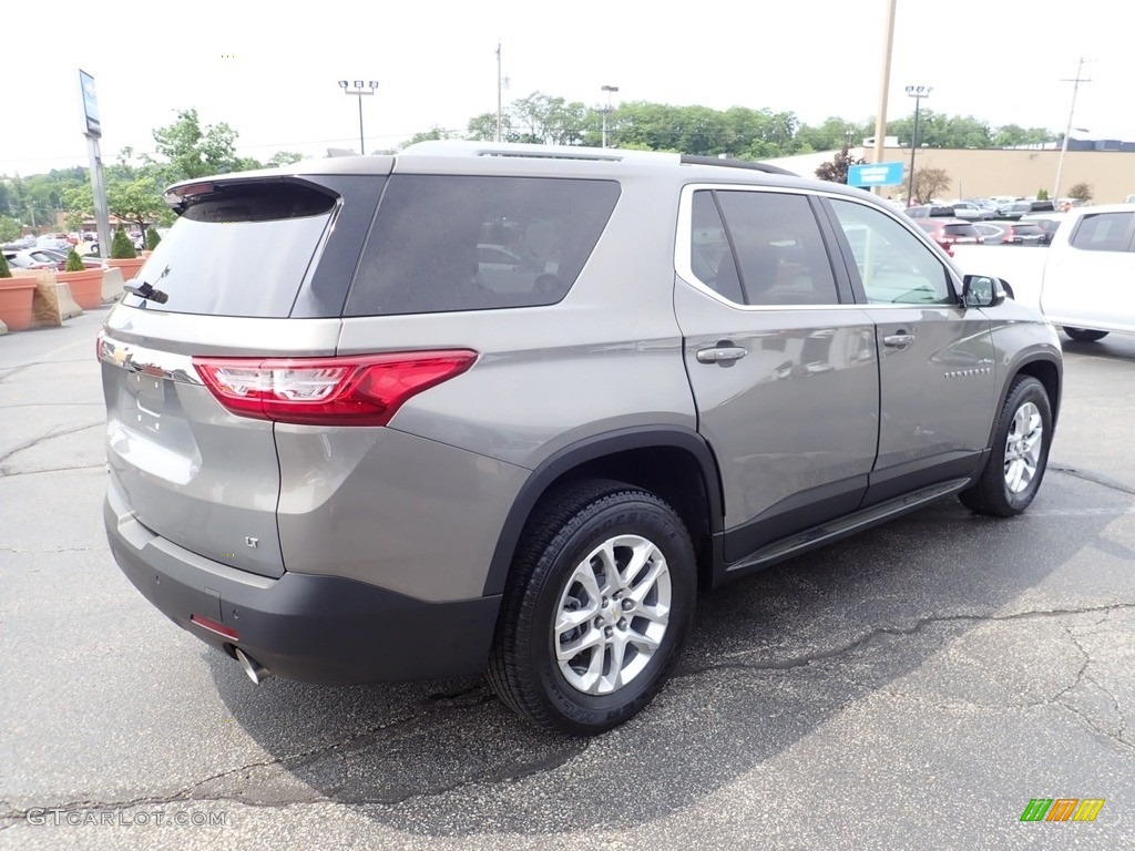 2018 Traverse LT AWD - Pepperdust Metallic / Dark Atmosphere/Medium Ash Gray photo #9