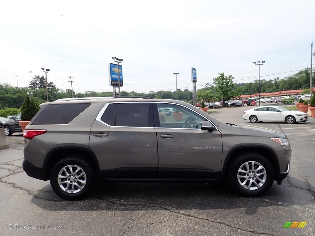 2018 Traverse LT AWD - Pepperdust Metallic / Dark Atmosphere/Medium Ash Gray photo #10