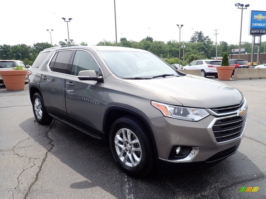 2018 Traverse LT AWD - Pepperdust Metallic / Dark Atmosphere/Medium Ash Gray photo #11