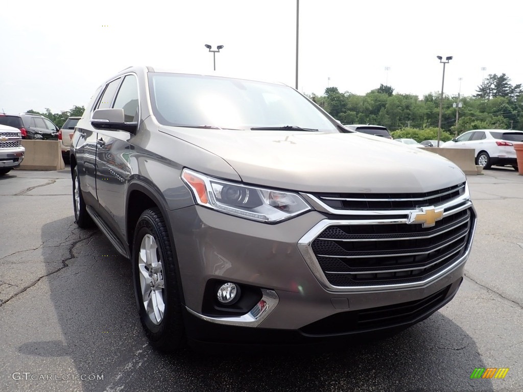 2018 Traverse LT AWD - Pepperdust Metallic / Dark Atmosphere/Medium Ash Gray photo #12
