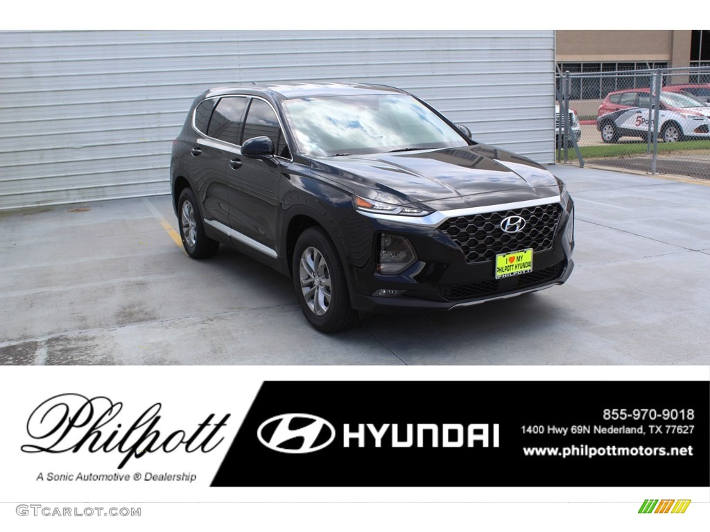 Twilight Black Hyundai Santa Fe