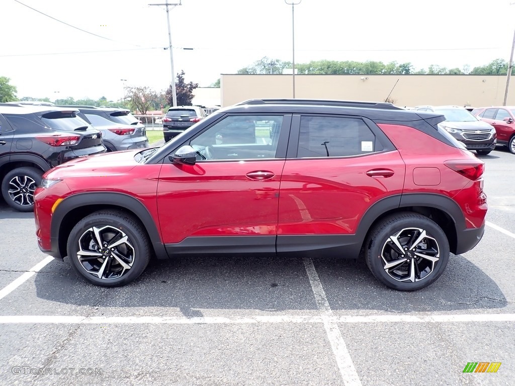 Scarlet Red Metallic 2021 Chevrolet Trailblazer RS AWD Exterior Photo #138247763