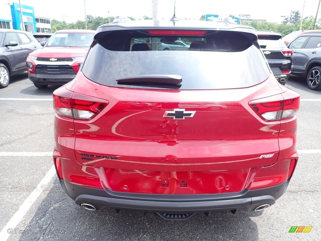 Scarlet Red Metallic 2021 Chevrolet Trailblazer RS AWD Exterior Photo #138247823