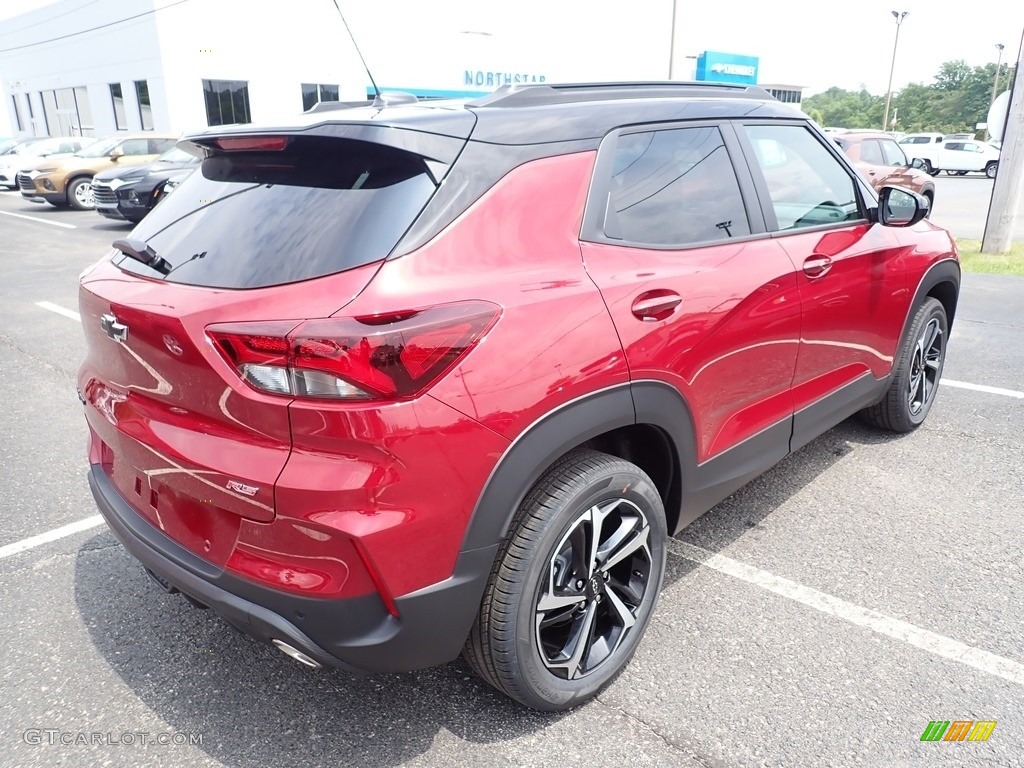 Scarlet Red Metallic 2021 Chevrolet Trailblazer RS AWD Exterior Photo #138247847