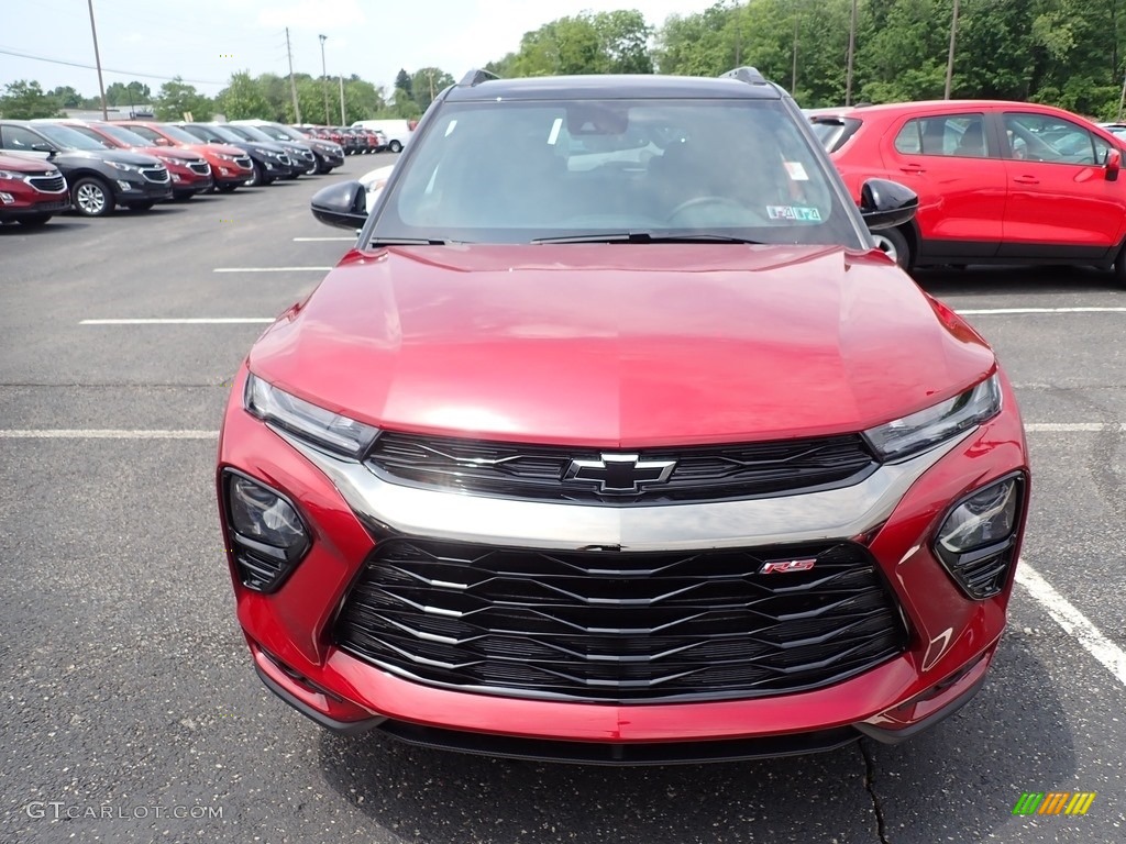 Scarlet Red Metallic 2021 Chevrolet TrailBlazer RS AWD Exterior Photo #138247931