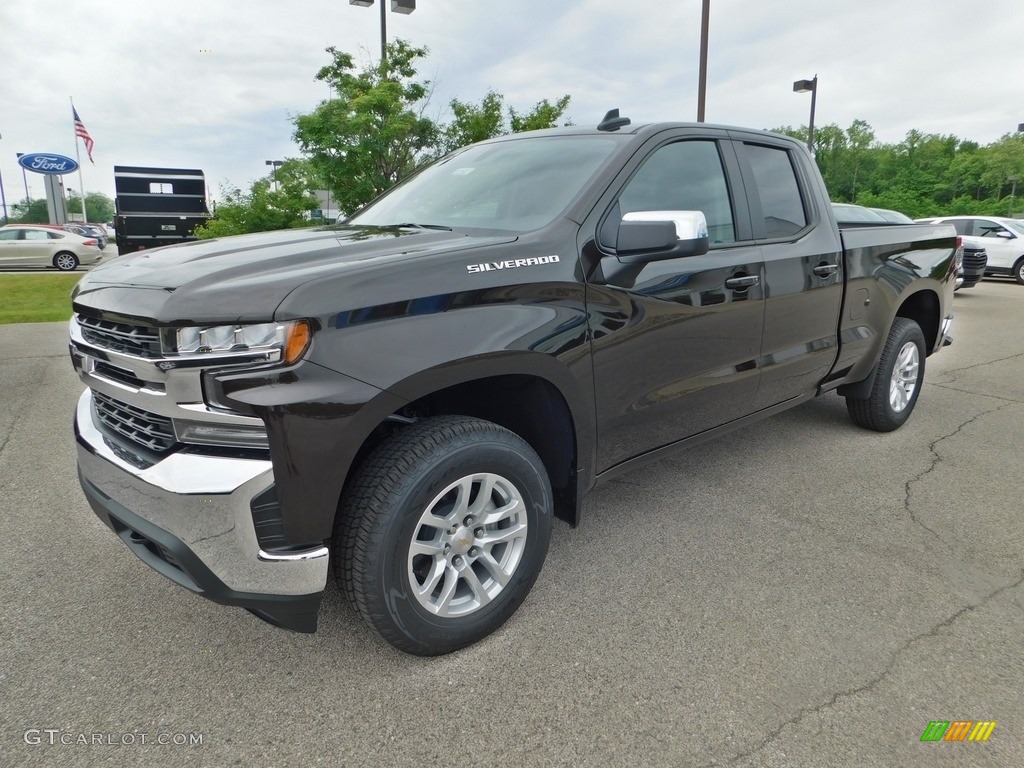 2020 Silverado 1500 LT Double Cab 4x4 - Havana Brown Metallic / Jet Black photo #5