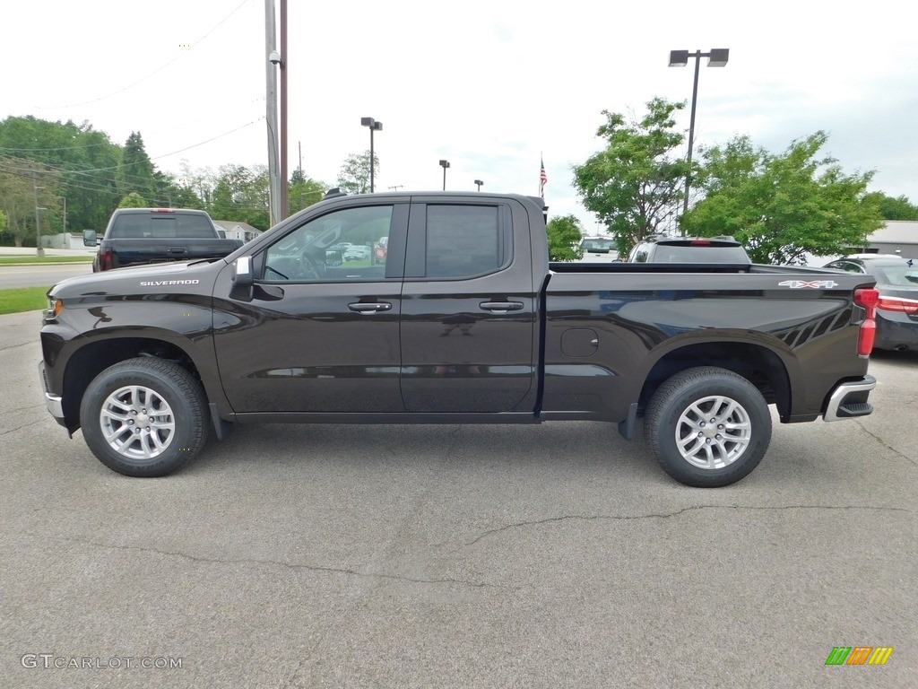 2020 Silverado 1500 LT Double Cab 4x4 - Havana Brown Metallic / Jet Black photo #6