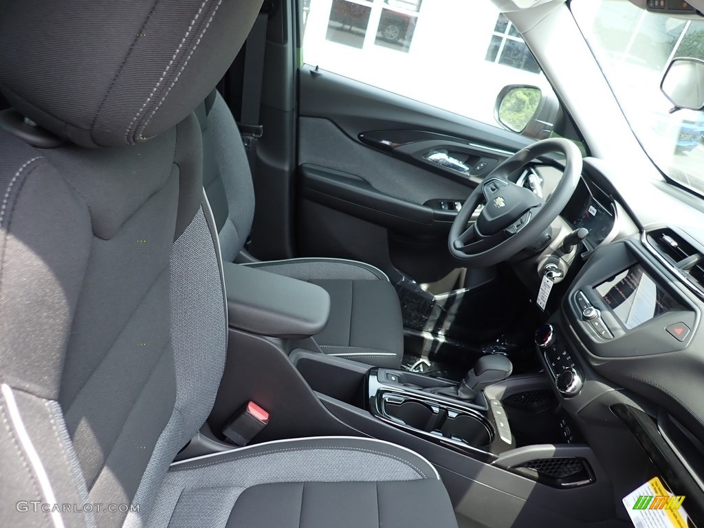 Jet Black Interior 2021 Chevrolet TrailBlazer LS Photo #138248468