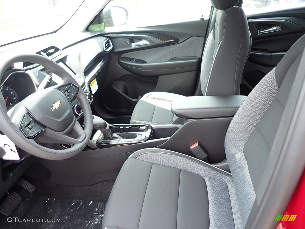 Jet Black Interior 2021 Chevrolet Trailblazer LS Photo #138248513