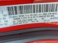 PRM: Redline 2 Coat Pearl 2020 Dodge Durango GT AWD Color Code