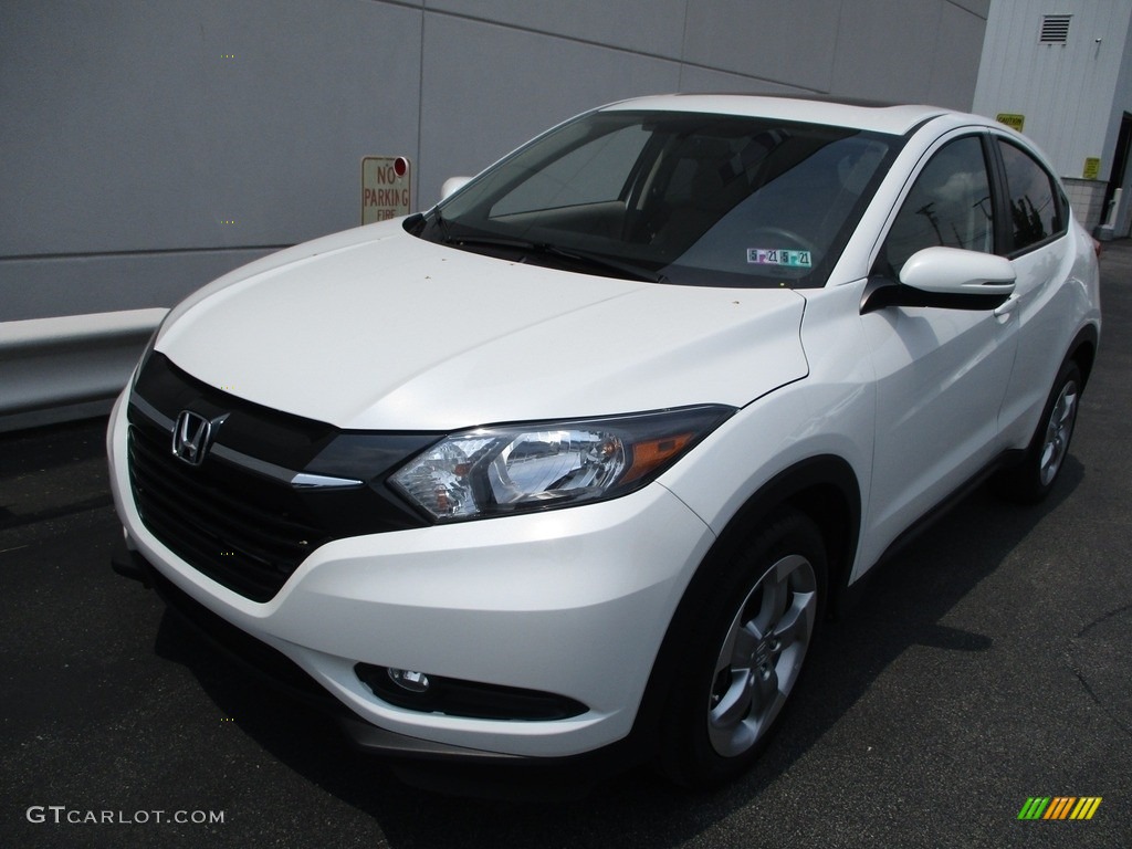 2017 HR-V EX AWD - White Orchid Pearl / Gray photo #9