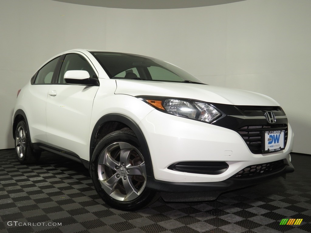 2018 HR-V LX AWD - White Orchid Pearl / Gray photo #1